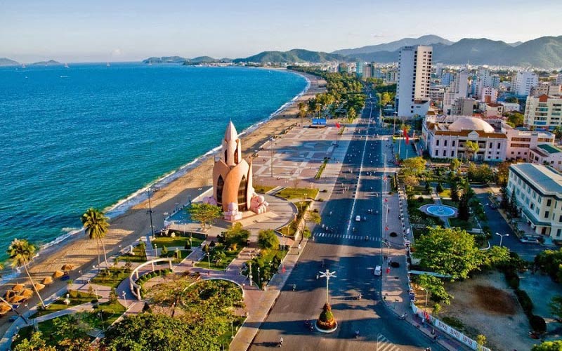 Hình ảnh biển Nha trang xế chiều