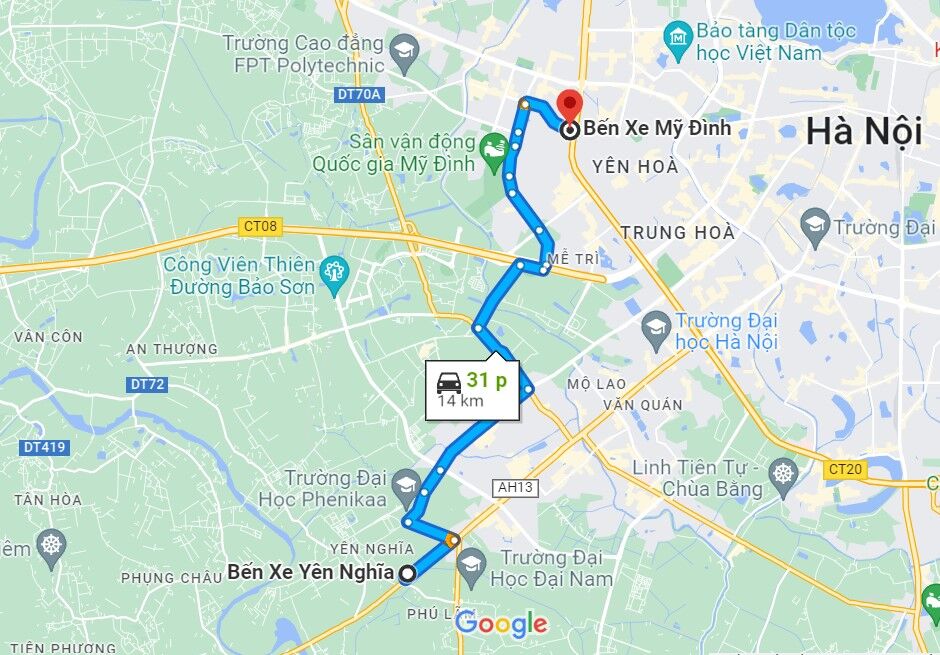 Bến xe Mỹ Đình: Thông tin, số điện thoại, danh sách các tuyến xe