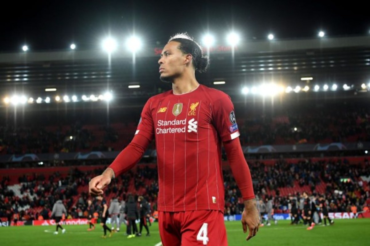 Virgil Van Dijk với Liverpool FC