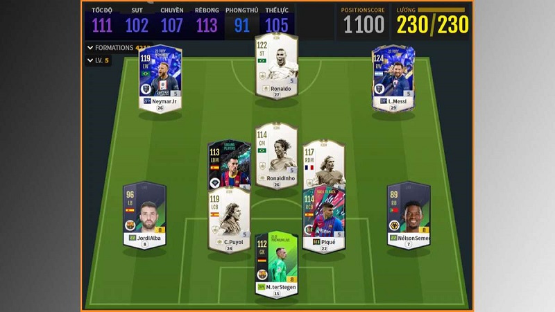 Hướng dẫn chi tiết xây dựng đội hình Barça FO4 mạnh nhất