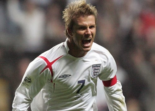 Beckham từ chức đội trưởng đội tuyển Anh
