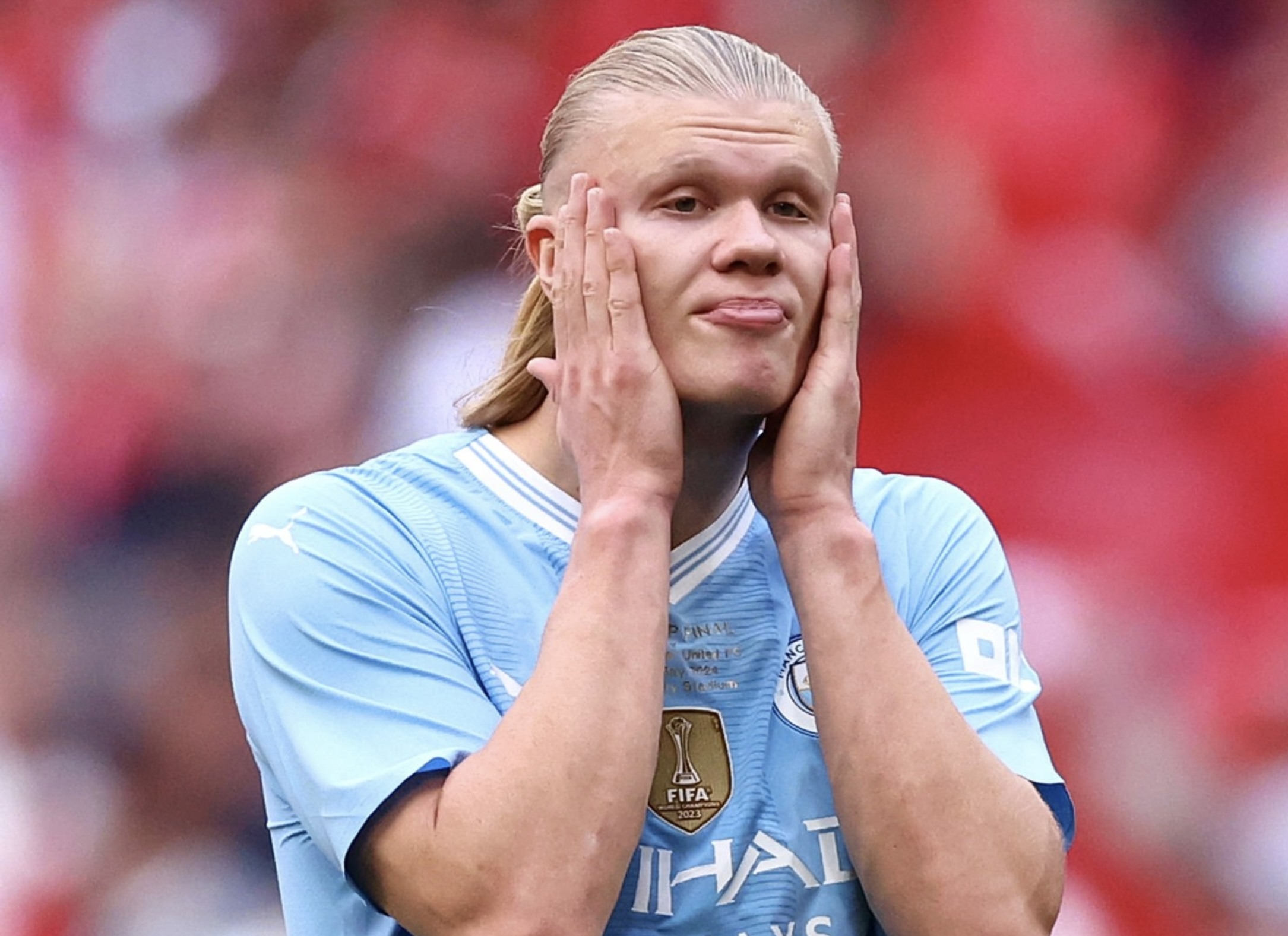 Haaland chưa biết ghi bàn trong các trận Chung kết cho Man City