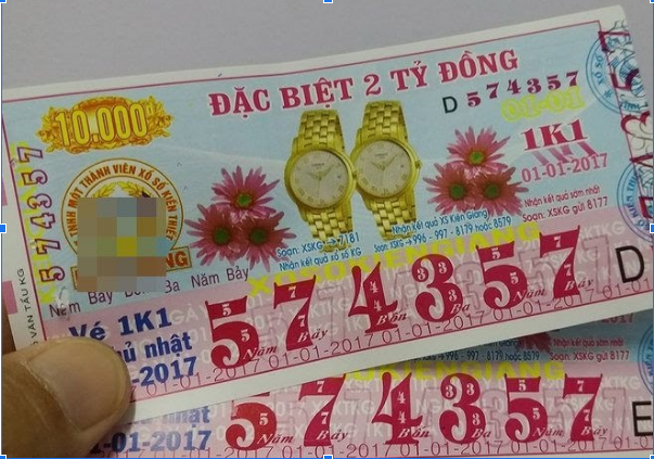 Giải khuyến khích khác 7 giải chính thức của xổ số truyền thống như thế nào?