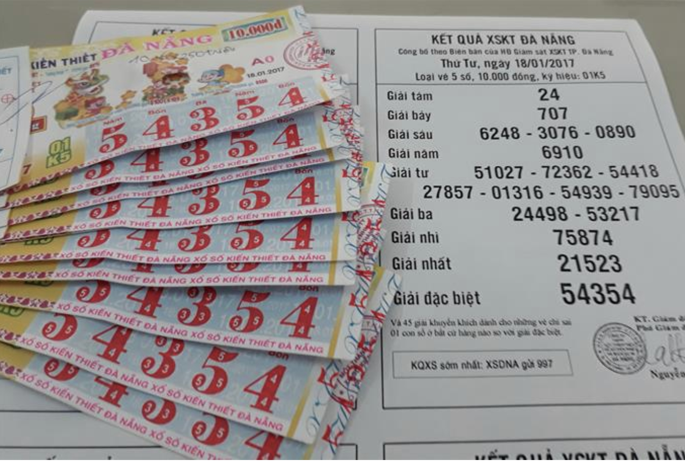 Cách kiểm tra kết quả xổ số khi mua vé số tại Việt Nam - Cosy