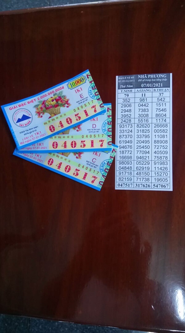 Bạn sẽ nhận được bao nhiêu tiền nếu trúng 5 vé số? Cấu trúc là gì?