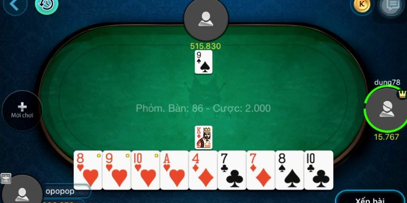 Phom - Sân chơi cá cược hấp dẫn với những cuộc thi kịch tính - manclubvip