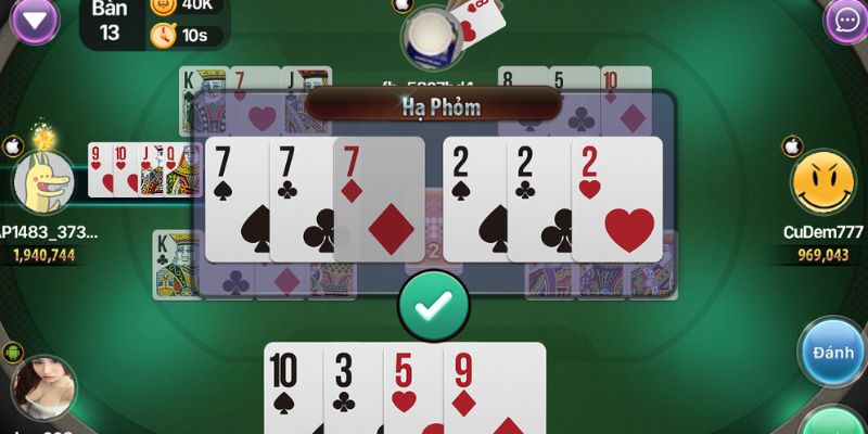 Phom - Sân chơi cá cược hấp dẫn với những cuộc thi kịch tính - manclubvip