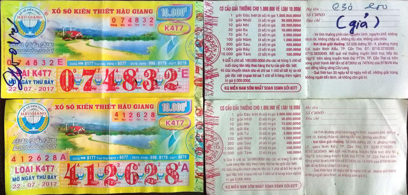 3 cách phân biệt vé số giả đơn giản mà ai cũng cần biết