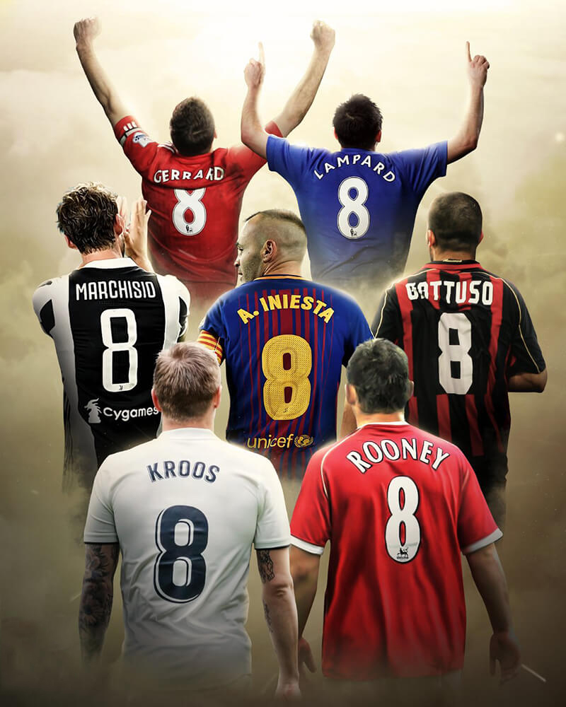 Số áo bóng đá đẹp và ý nghĩa số áo cầu thủ trong bóng đá