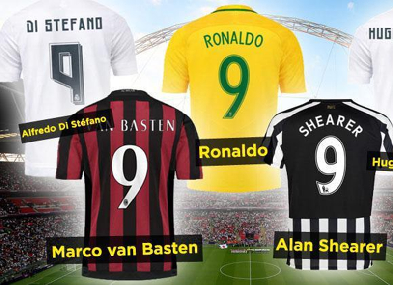 Số áo bóng đá đẹp và ý nghĩa số áo cầu thủ trong bóng đá