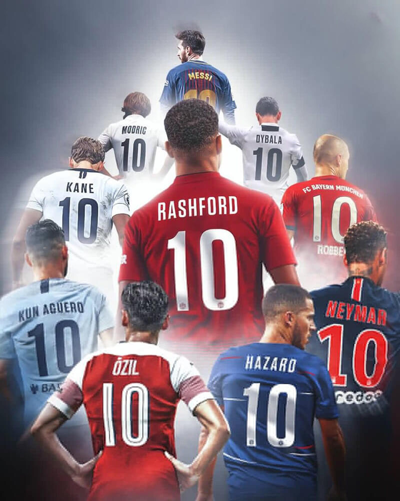 Số áo bóng đá đẹp và ý nghĩa số áo cầu thủ trong bóng đá