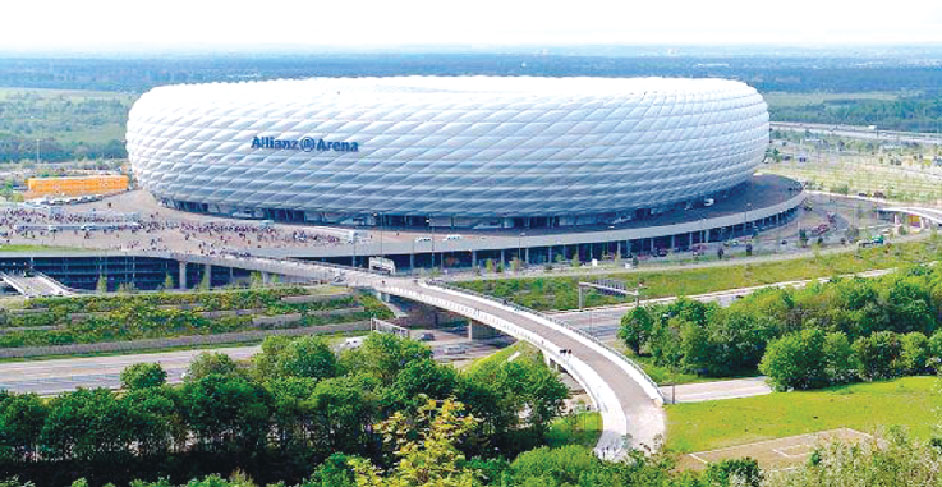 Chiêm ngưỡng nhà thờ ở Allianz Arena