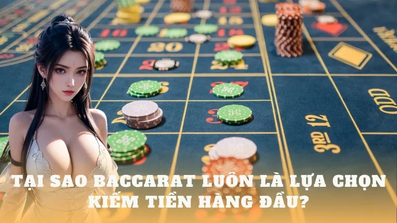 Baccarat là gì mà khiến nhiều người lựa chọn nghề kiếm tiền như vậy? Tại sao Baccarat luôn là lựa chọn kiếm tiền hàng đầu?