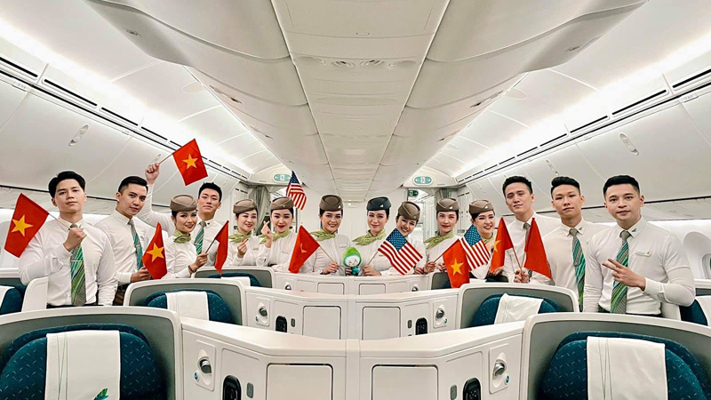 Top 10 hãng hàng không tốt nhất đến Hoa Kỳ từ Việt Nam