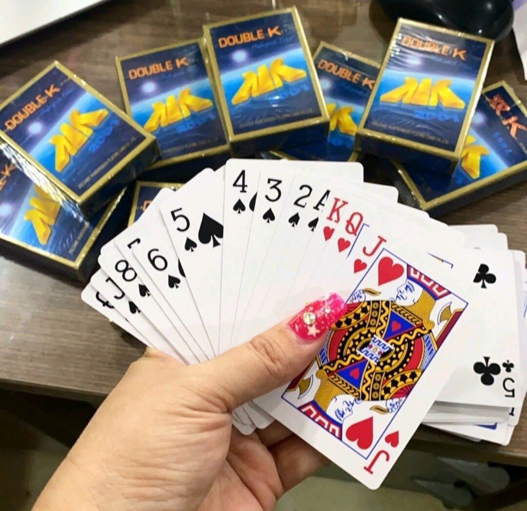 Bộ bài tây dầy đẹp tú lơ khơ (Xanh) ✪ Sản phẩm giải trí truyền thống ✪ Bộ bài Tây (ở miền Bắc Việt Nam còn gọi là tú lơ khơ hoặc