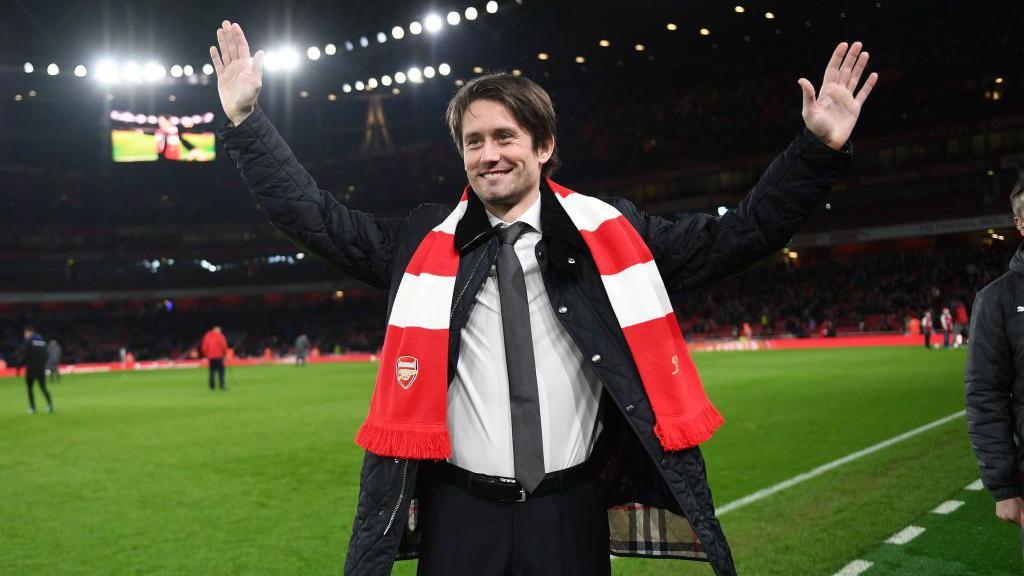 Tomas Rosicky hy vọng sẽ bình phục hoàn toàn sau vấn đề về tim - BBC Sport