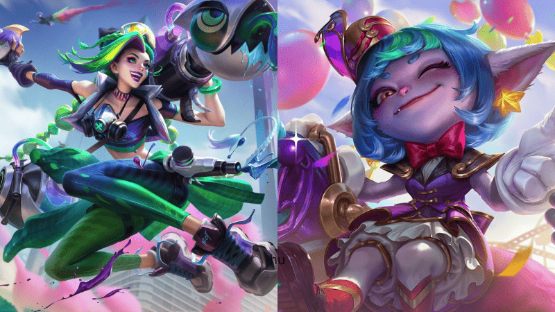 Jhin và Tristana - Top tướng Xạ Thủ LOL 15.23