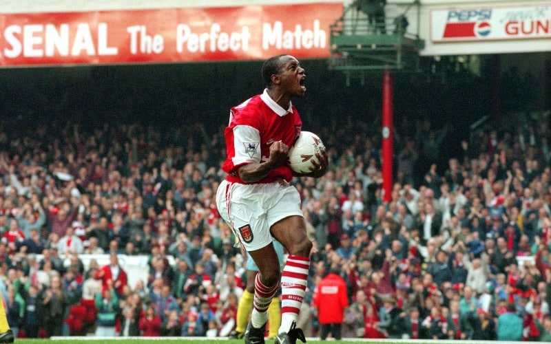 Ian Wright chân sút vĩ đại của Arsenal