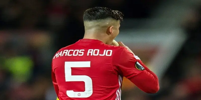 Marcos Rojo trong màu áo Manchester United
